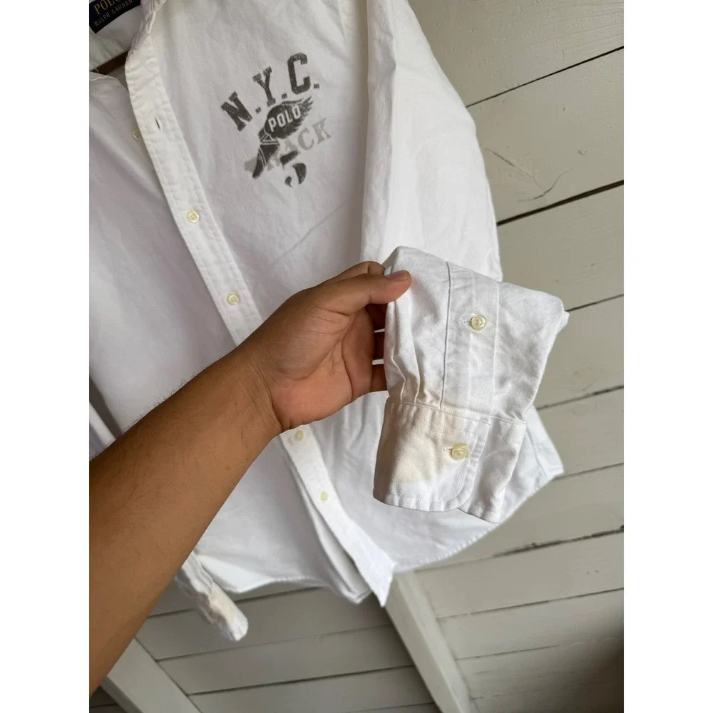Polo Ralph Lauren noticeable yellow
